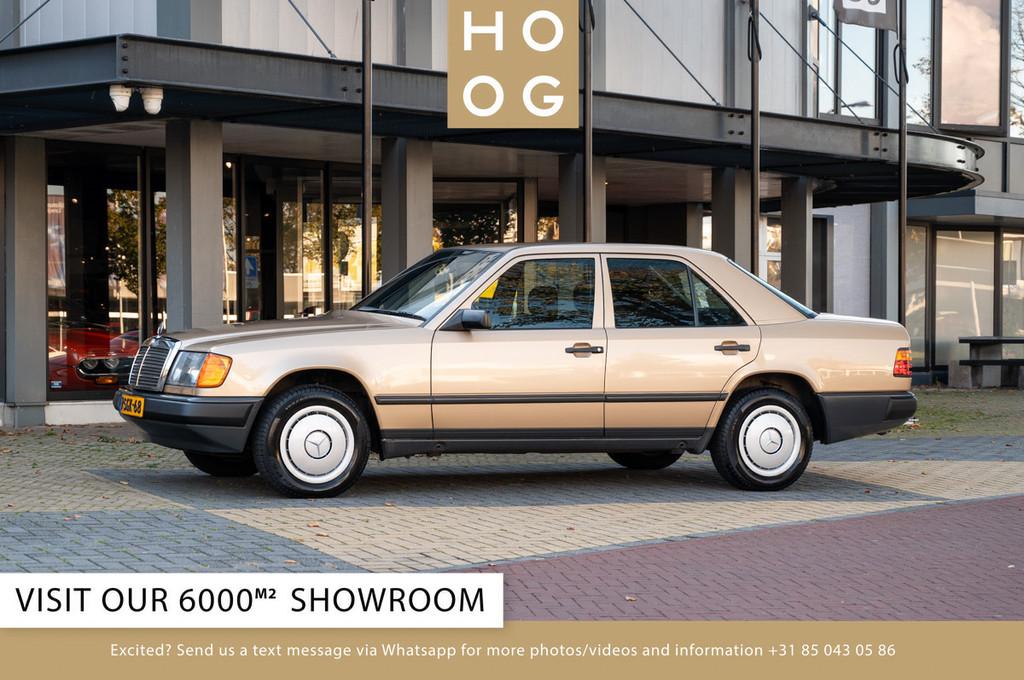 Mercedes-Benz 200-serie 230 E (W124) (bj 1987), Auto's, 4 deurs, Stof, Zwart, Overige kleuren