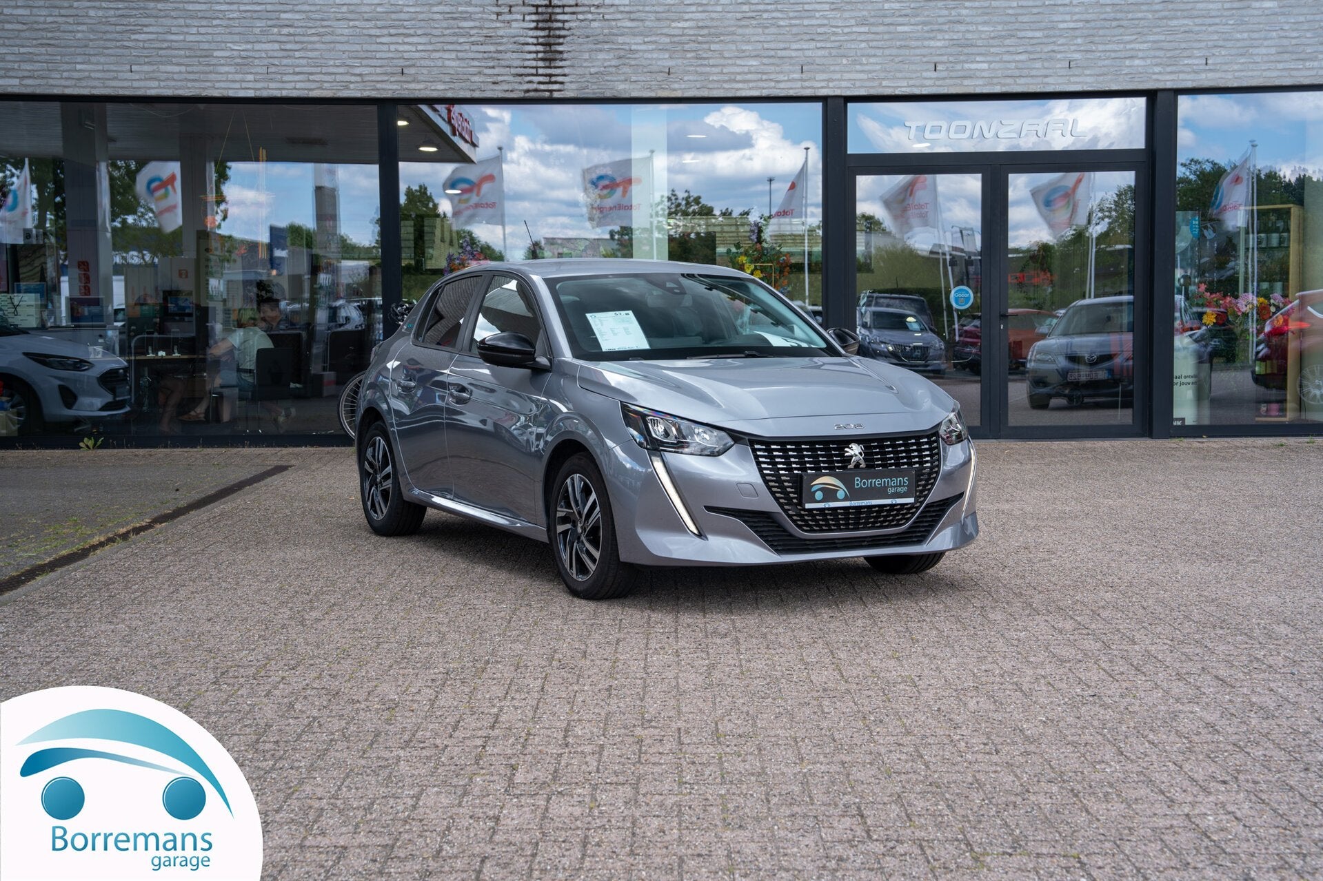 Peugeot 208 Style | CarPlay | Lane Assist | Cruise-Limit .., Autos, Peugeot, 0 kg, Argent ou Gris, Euro 6, Entreprise