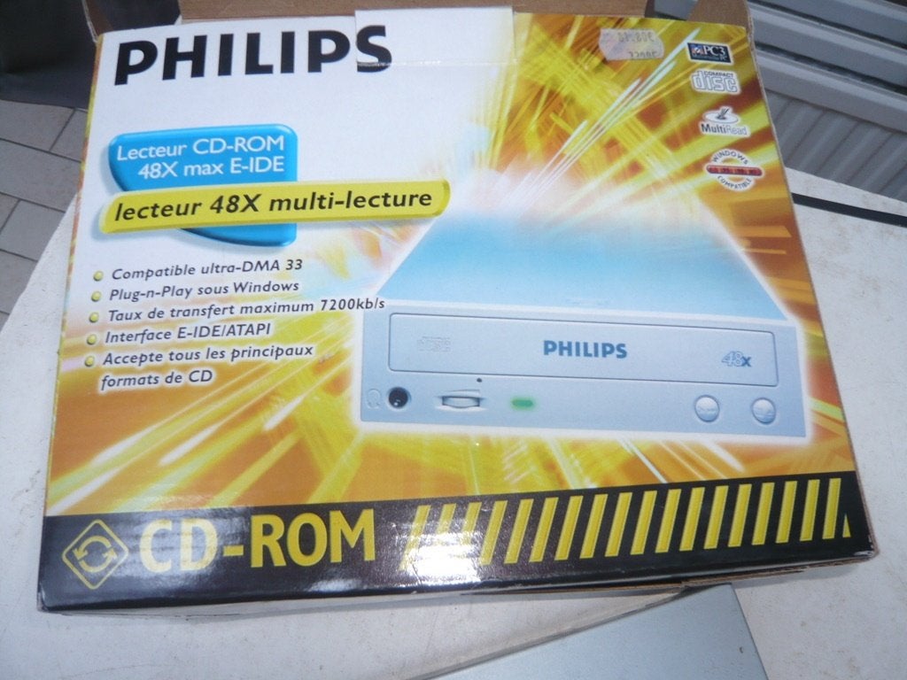 Lecteur CD-Rom Philips 48x, Enlèvement ou Envoi, Comme neuf, Philips