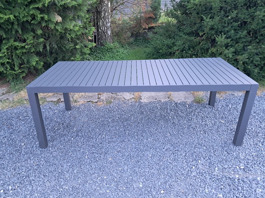Table de jardin extensible 230/300 x100x75cm., Jardin & Terrasse, Tables de jardin, Enlèvement, Utilisé, Carré, Aluminium