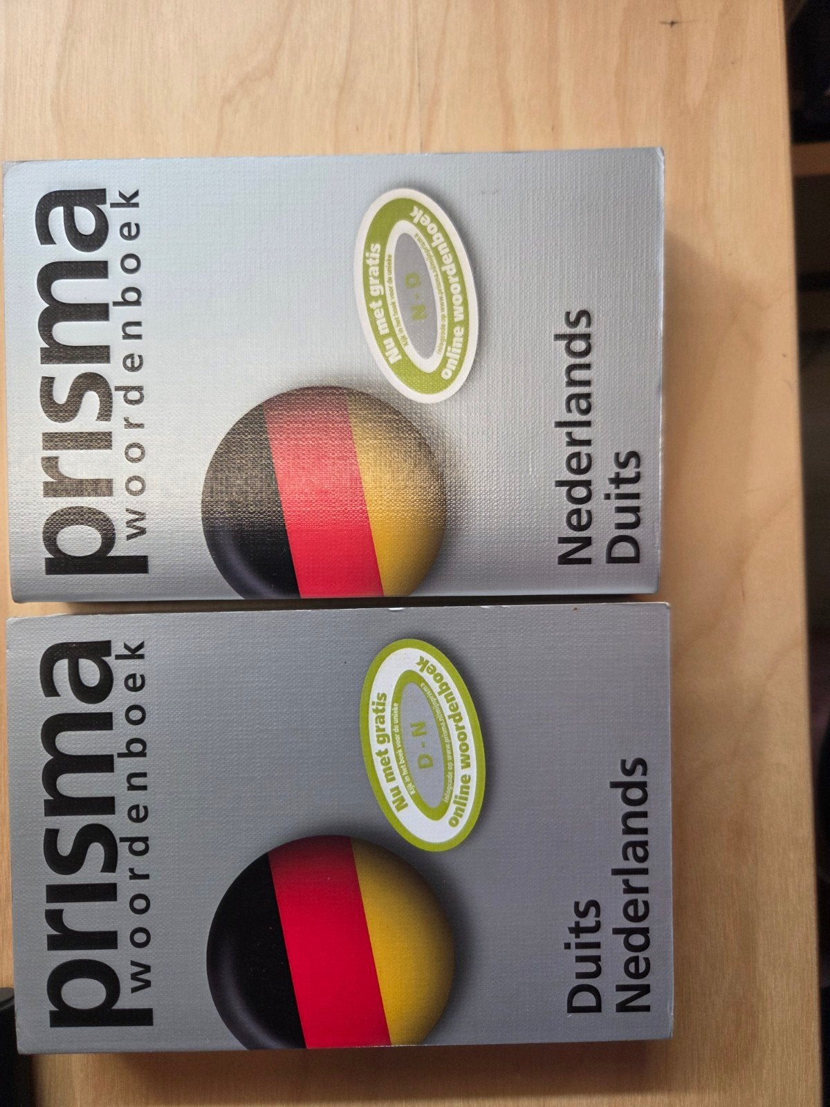 Dictionnaire Prisma allemand-néerlandais et néerlandais-alle, Livres, Dictionnaires, Enlèvement ou Envoi, J.A.H. Gemert, Allemand