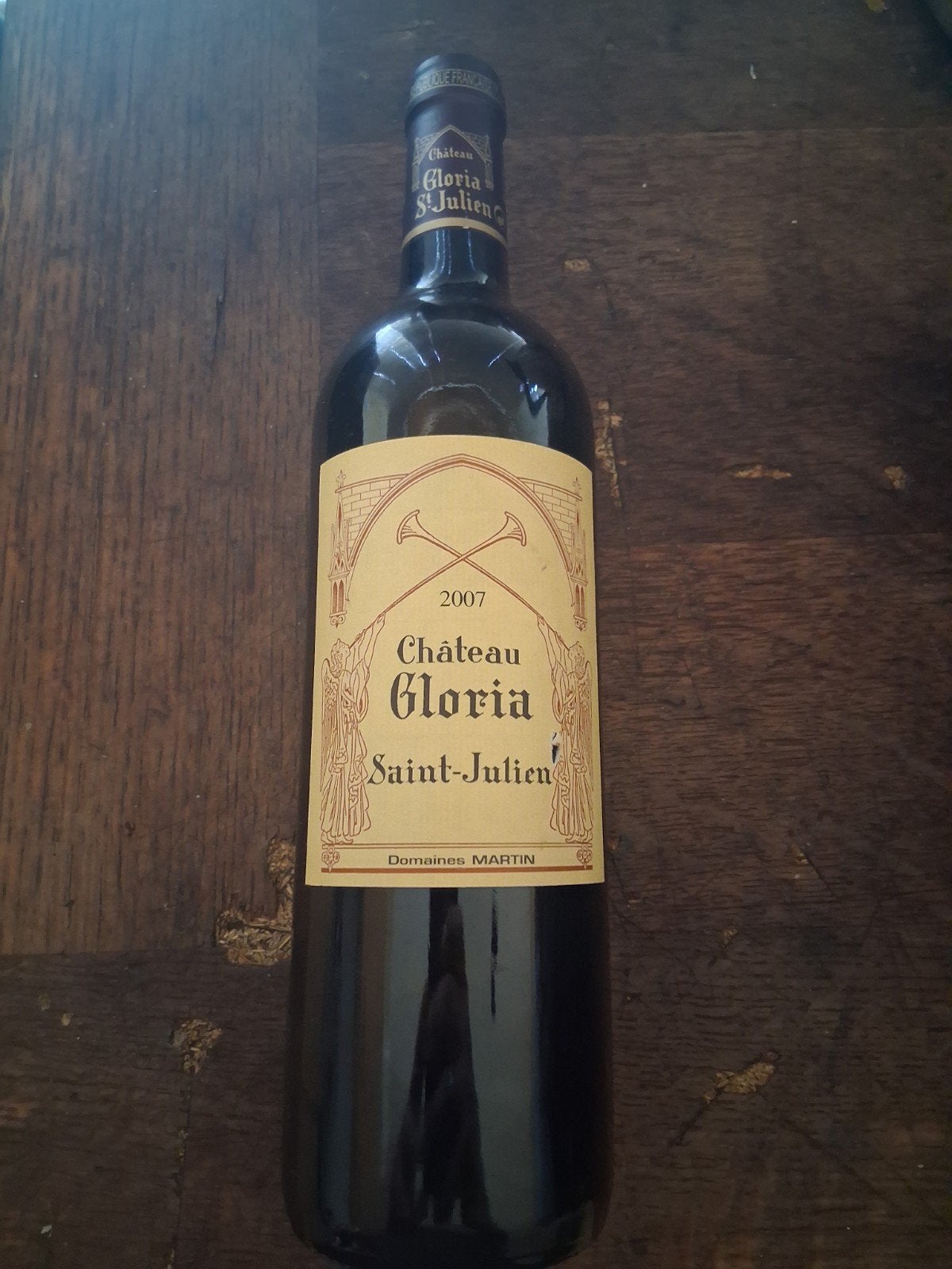 Château Gloria 2007, Cru Bourgeois de Saint-Julien (75cl), Verzamelen, Wijnen, Frankrijk, Nieuw, Ophalen of Verzenden, Rode wijn