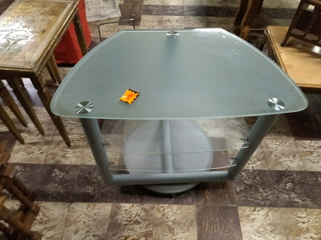 table vitrée, Enlèvement, Utilisé