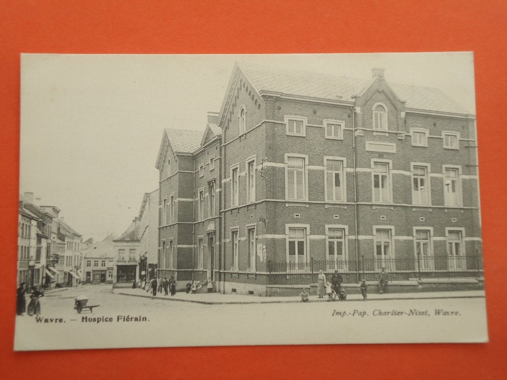 Waver - Wavre Hospice Fuérain, Verzamelen, Ophalen of Verzenden, Voor 1920, Ongelopen, Waals-Brabant