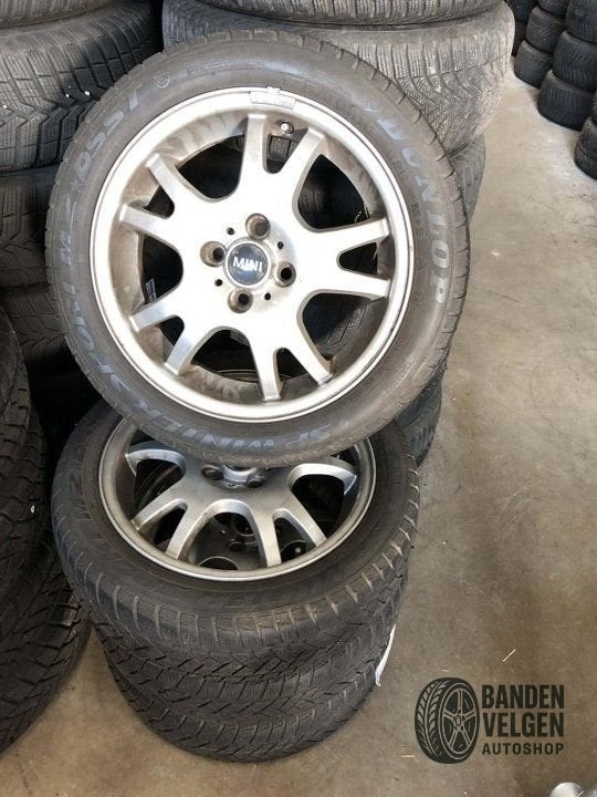 Mini One Style 87 Originele LM Velgen 6755814 Steek 4 x 100, Auto-onderdelen, Banden en Velgen, Gebruikt, 175 mm, -, Banden en Velgen
