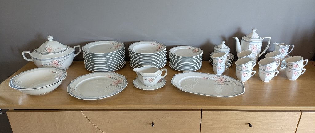 Service de table WINTERLING de Bavière - 70 pièces, Antiquités & Art, Enlèvement