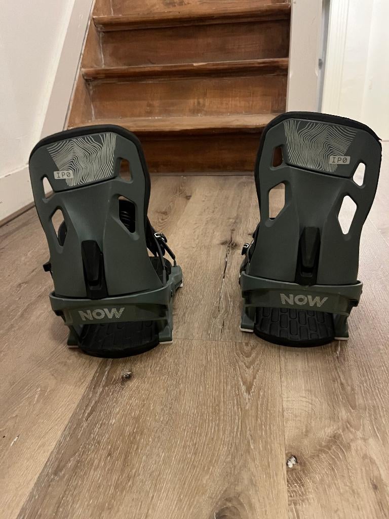 Snowboard bindingen Now ipo, Ophalen of Verzenden, Zo goed als nieuw, Bindingen