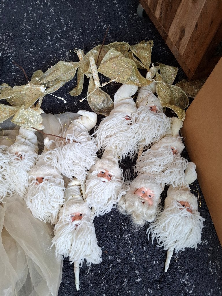 Kerstversiering, Ophalen, Gebruikt