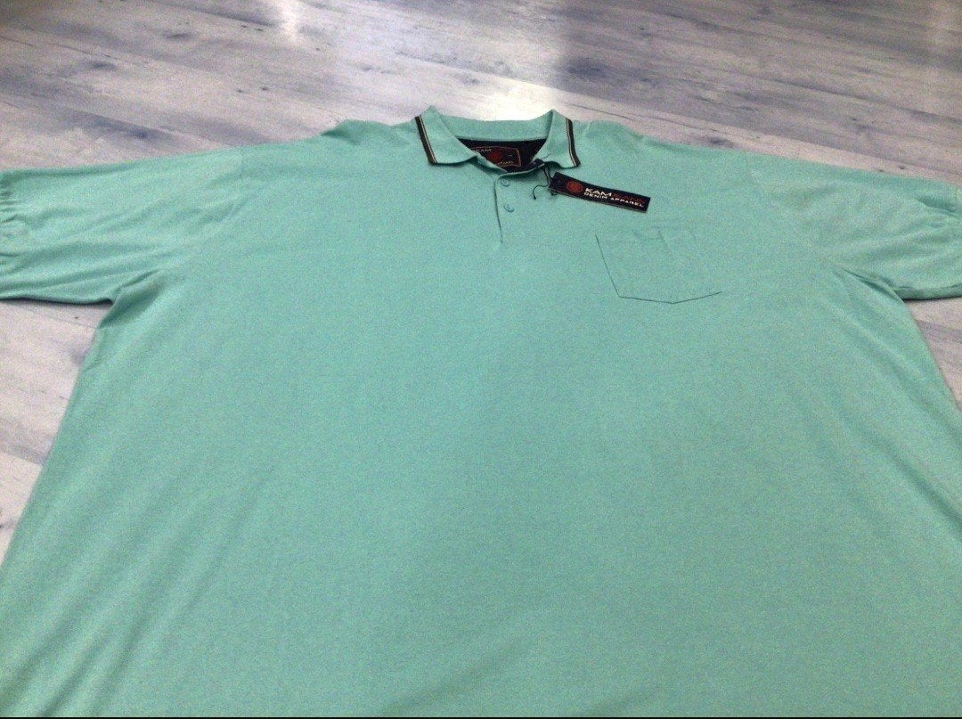 Polo vert menthe neuf, taille 7XL, Kleding | Heren, Polo's, Ophalen of Verzenden, Groen