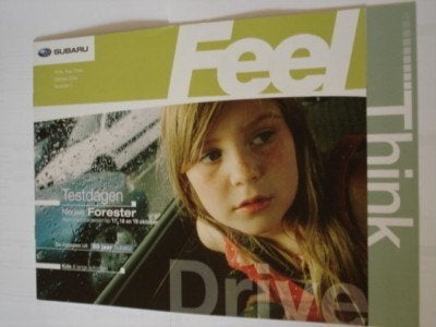 Subaru Think. Feel. Drive. 3 10/2008 Magazine, Verzenden, Nieuw, Overige merken