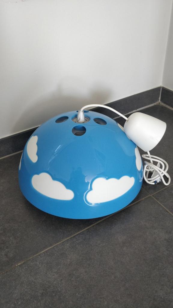 Hanglamp kinderkamer, Ophalen