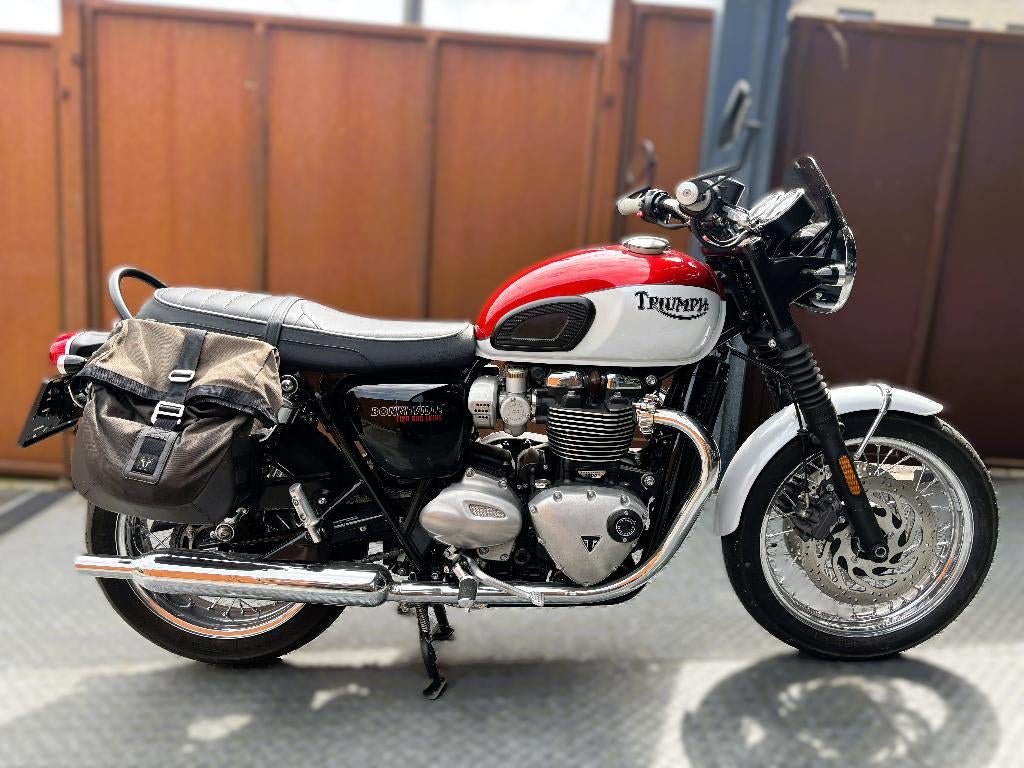 Triumph T120 Bud Ekins 09/2020 9812km gar 1,2,3ans JHB, 2 cilinders, Nieuw, Motorrijbewijs A, Bedrijf