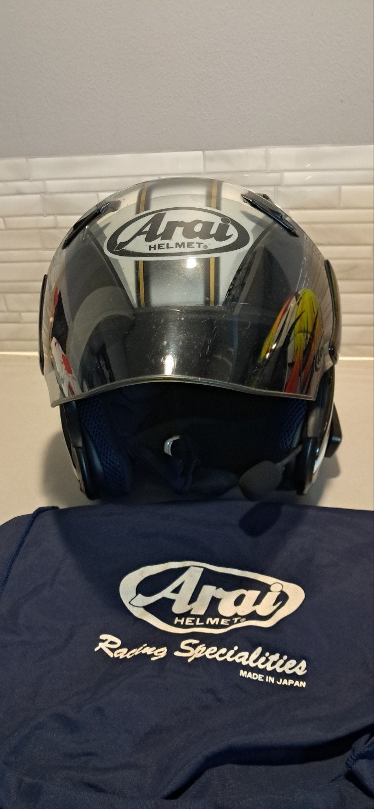 Casque jet arai original, Motos, M, Casque jet, Arai