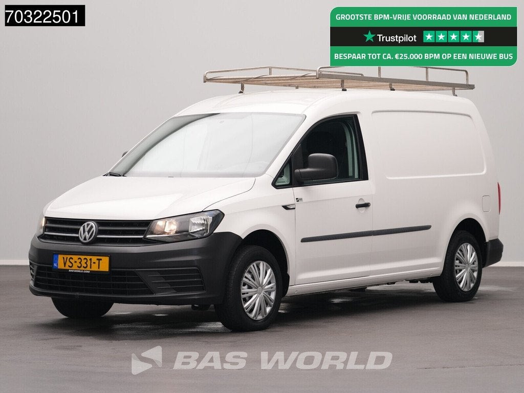 Volkswagen Caddy Maxi Euro6 L2H1 Airco Trekhaak Imperiaal L2, Autos, Camionnettes & Utilitaires, Achat, Euro 6, Entreprise, Autres couleurs