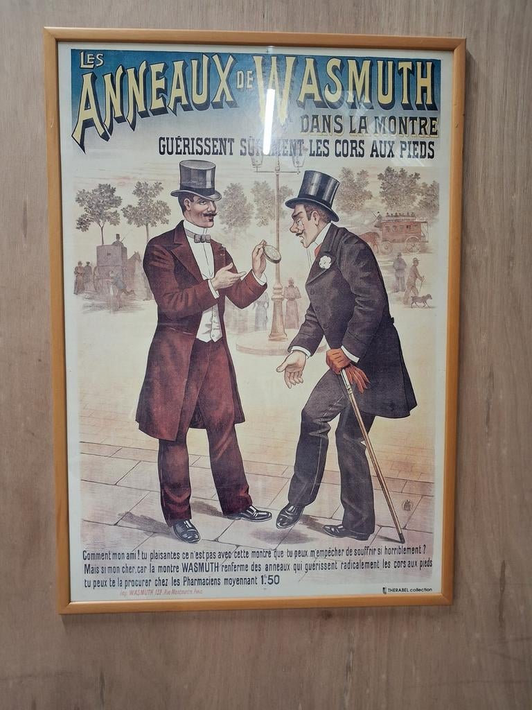 Kader met affiche, Verzamelen, Ophalen