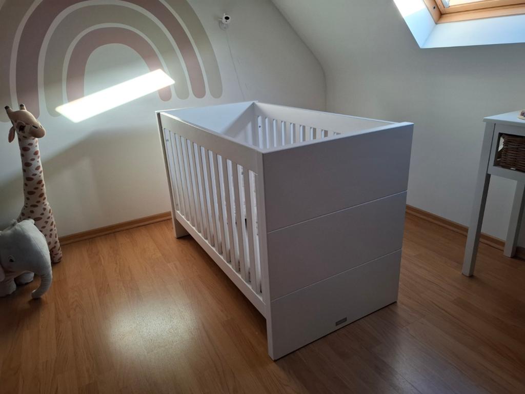 Kinderbed met matras en matrasbeschermer, Enlèvement