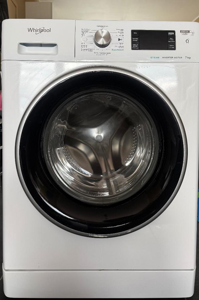 Whirlpool FreshCare+ 7kg A+++ – Perfecte staat, Ophalen, 6 tot 8 kg, Gebruikt, Voorlader