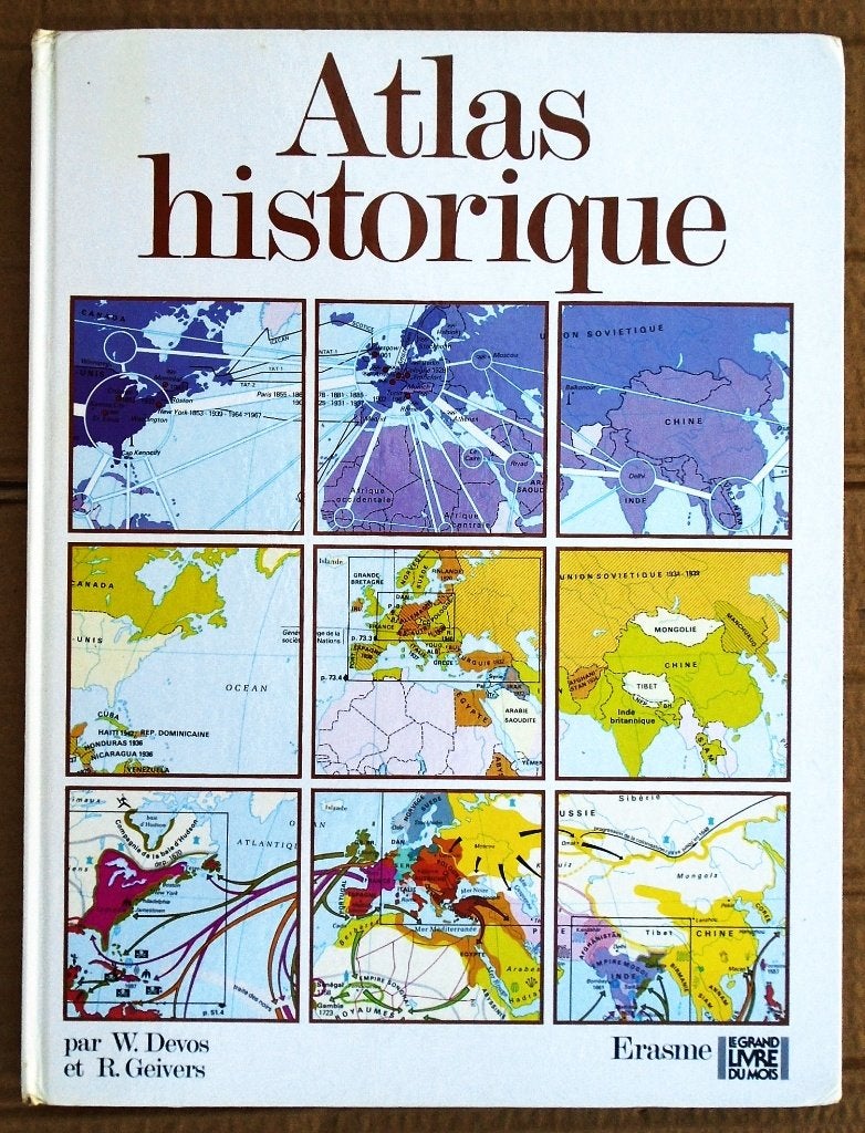 Atlas Historique - 1987 - W. Devos & R. Geivers, Boeken, Geschiedenis | Wereld, Gelezen, Overige gebieden, Ophalen of Verzenden