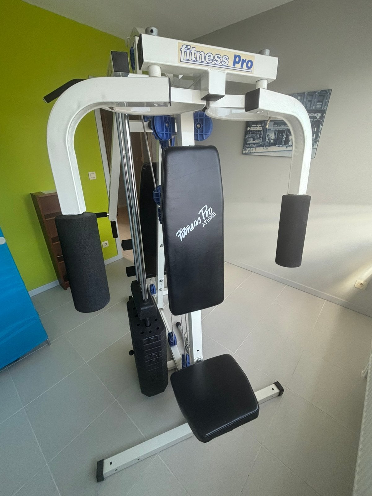 Appareil de fitness - PRO AT1000B 12 POIDS, Enlèvement, Comme neuf, Métal, Centrale électrique