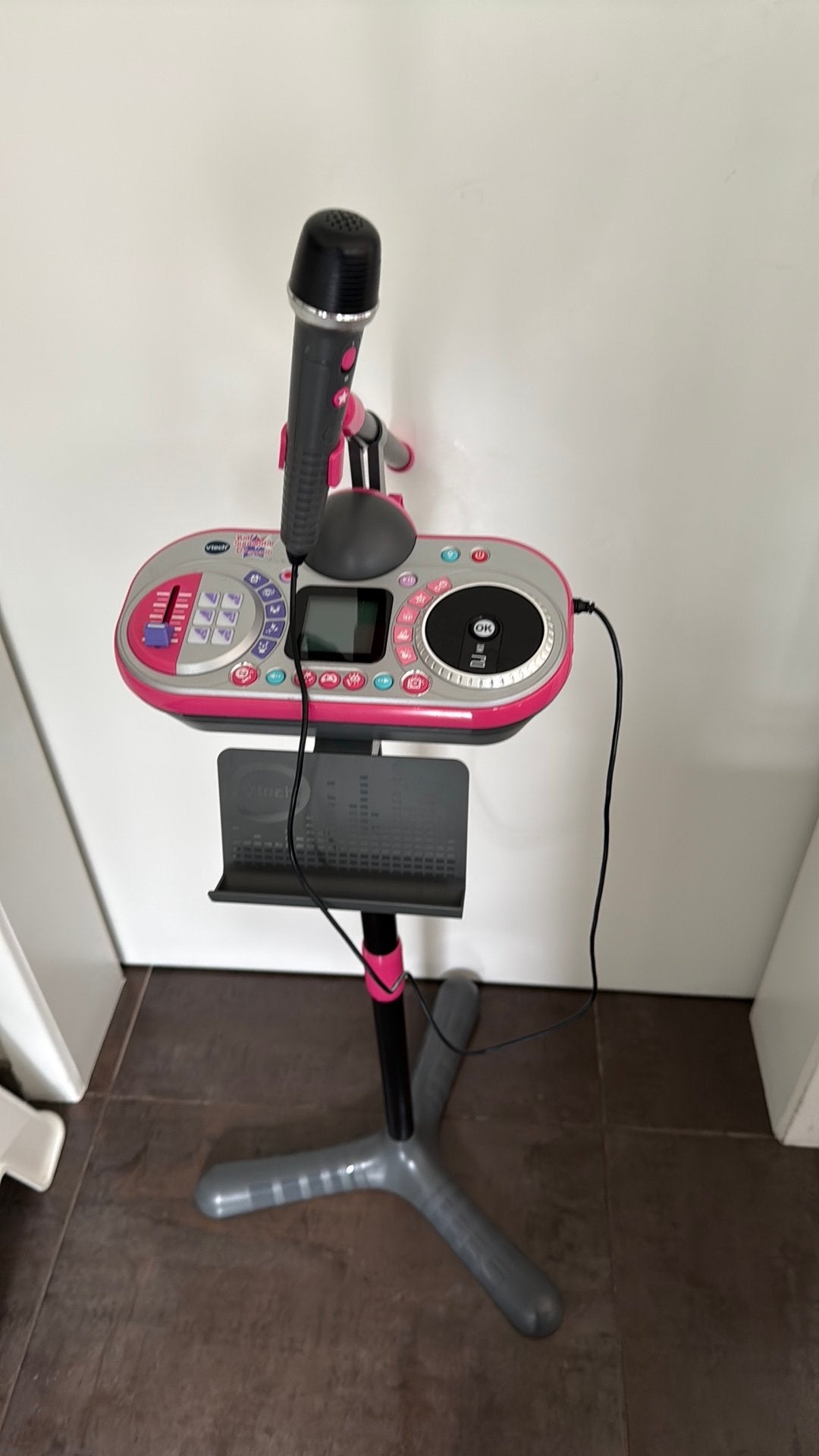 Vtech kid superstar dj studio, Muziek en Instrumenten, Microfoons, Ophalen, Zo goed als nieuw, Zangmicrofoon