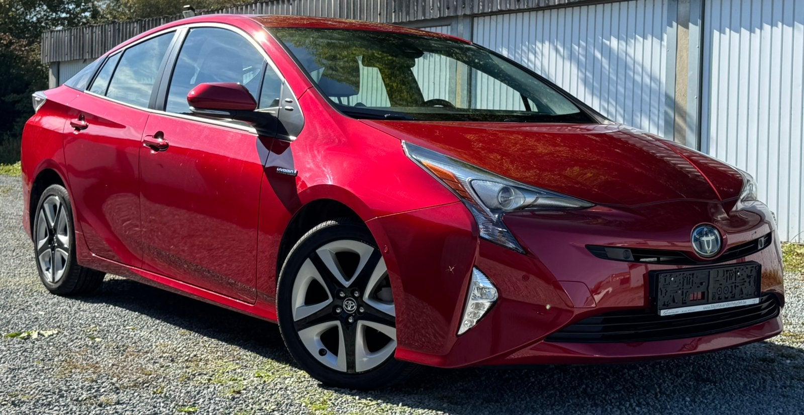 Toyota Prius Hybrid 1.8i VVT-i Lounge CVT/87.500 km, Auto's, Dealer onderhouden, Stof, Euro 6, 4 cilinders
