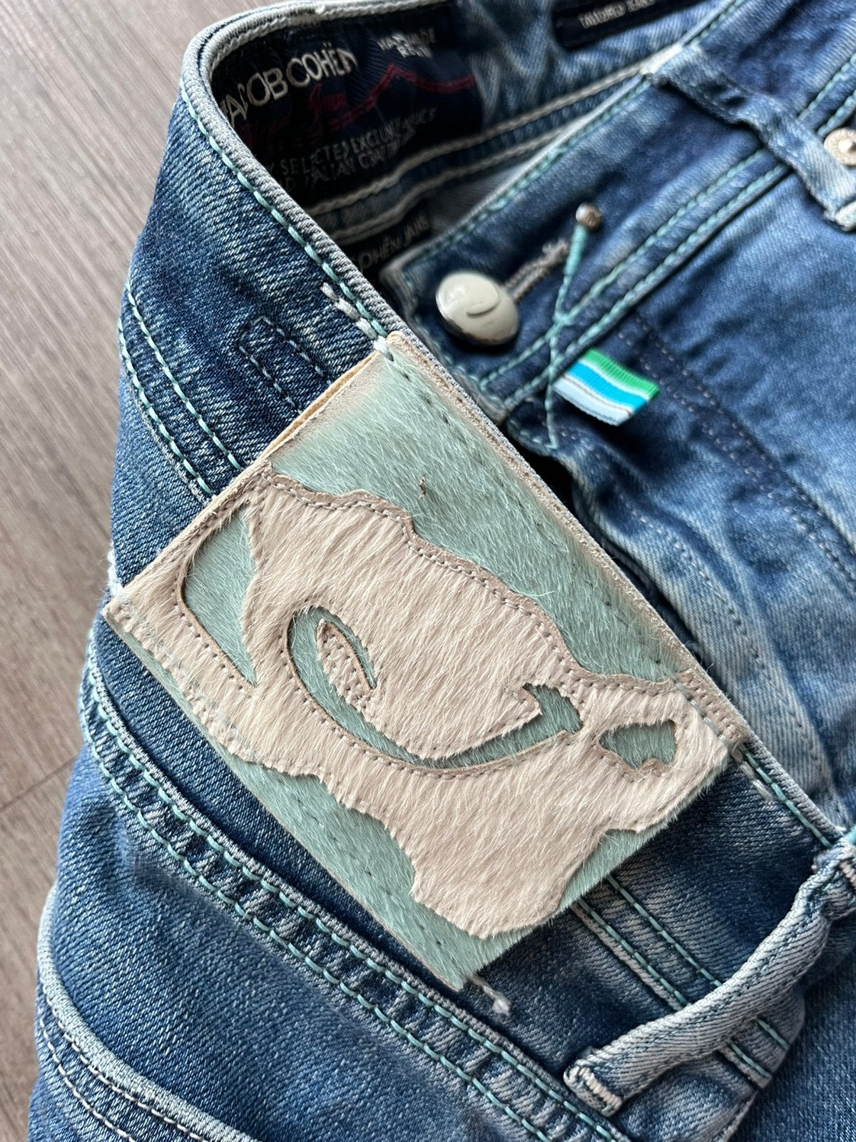 Jacob Cohen jeans size 36 type J622 comfort originele lengte, Ophalen of Verzenden, Zo goed als nieuw, Blauw, W36 - W38 (confectie 52/54)