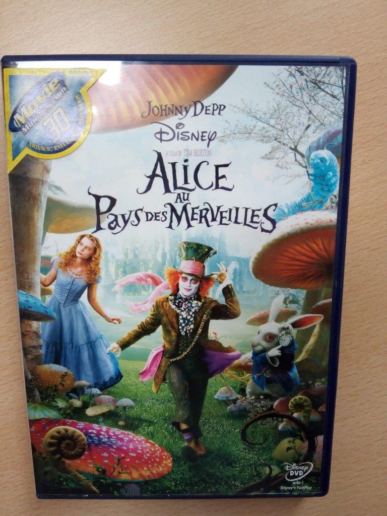 DVD : "Alice au pays des merveilles" de Disney, Enlèvement ou Envoi, Comme neuf
