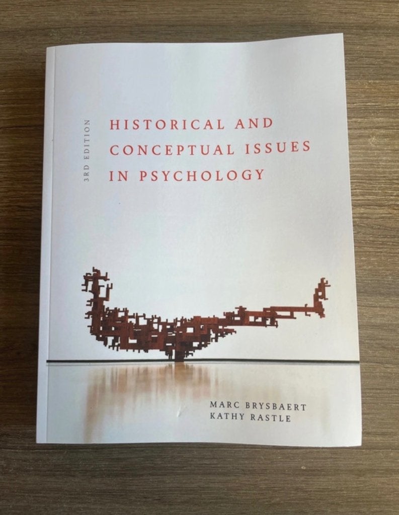 Grondslagen van de psychologie  Historical and Conceptual.., Boeken, Ophalen of Verzenden, Zo goed als nieuw, Marc Brysbaert