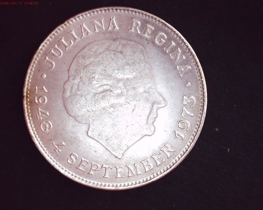 Nederland 10 gulden, 1973, Enlèvement ou Envoi, Monnaie en vrac, Argent, Argent
