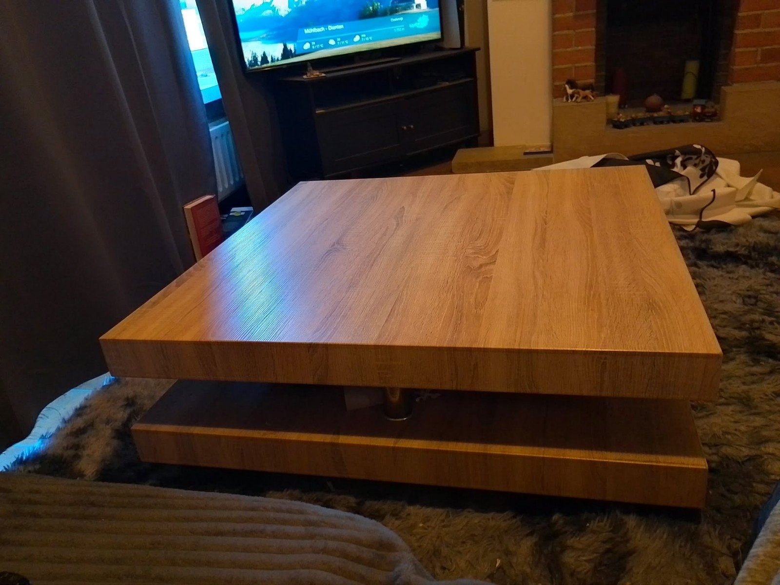 salon tafel, Enlèvement