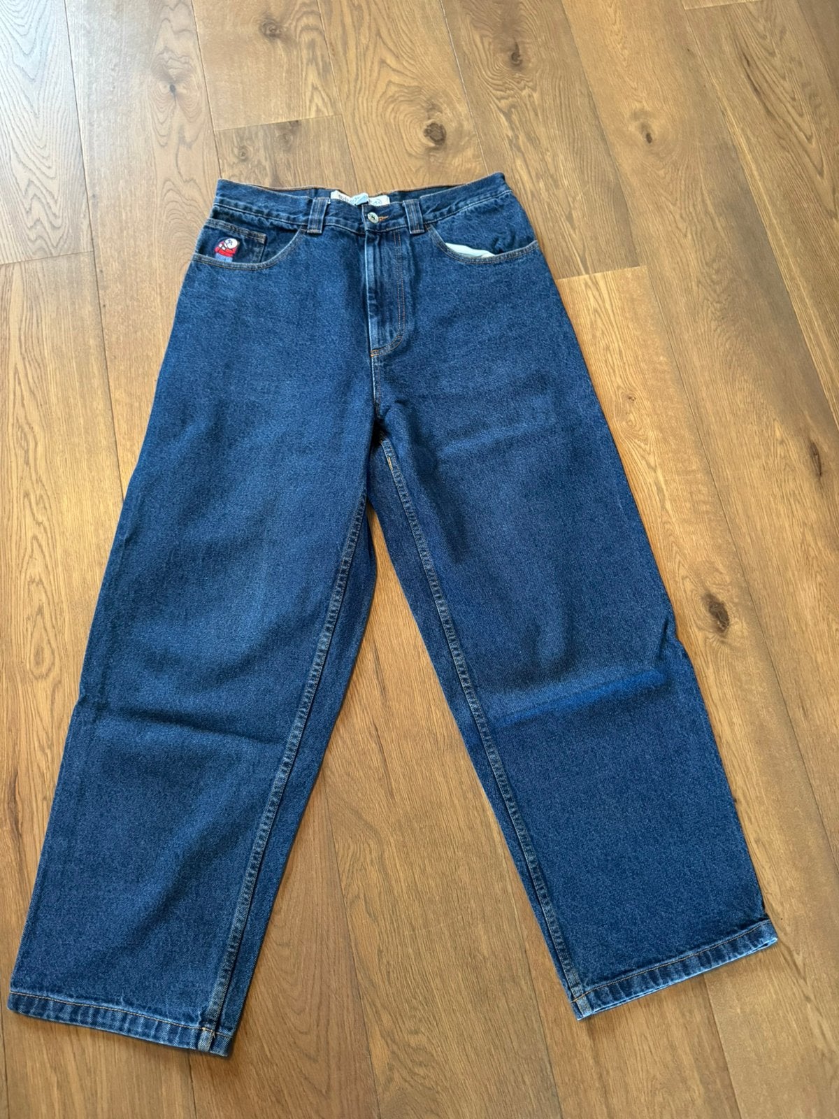 Big boy Jeans maat M (blauw), Kleding | Dames, Spijkerbroeken en Jeans, Ophalen of Verzenden, Zo goed als nieuw, Blauw