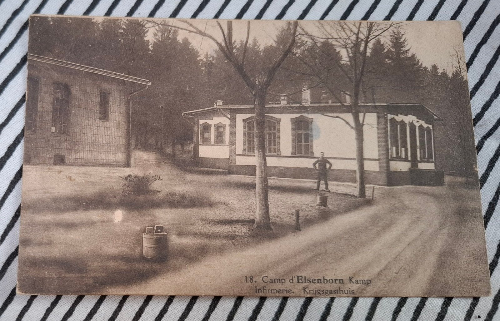 Camp d'Elsenborn. Infirmerie, Enlèvement ou Envoi, Liège