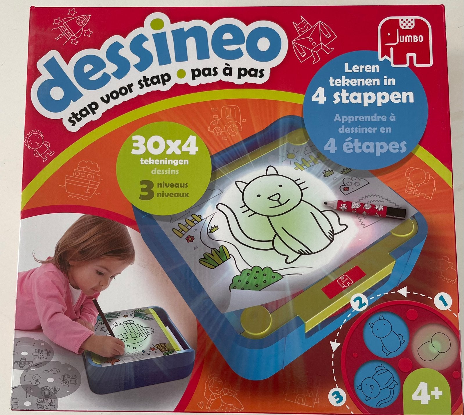 Dessineo tekentafeltje, Enlèvement, Comme neuf