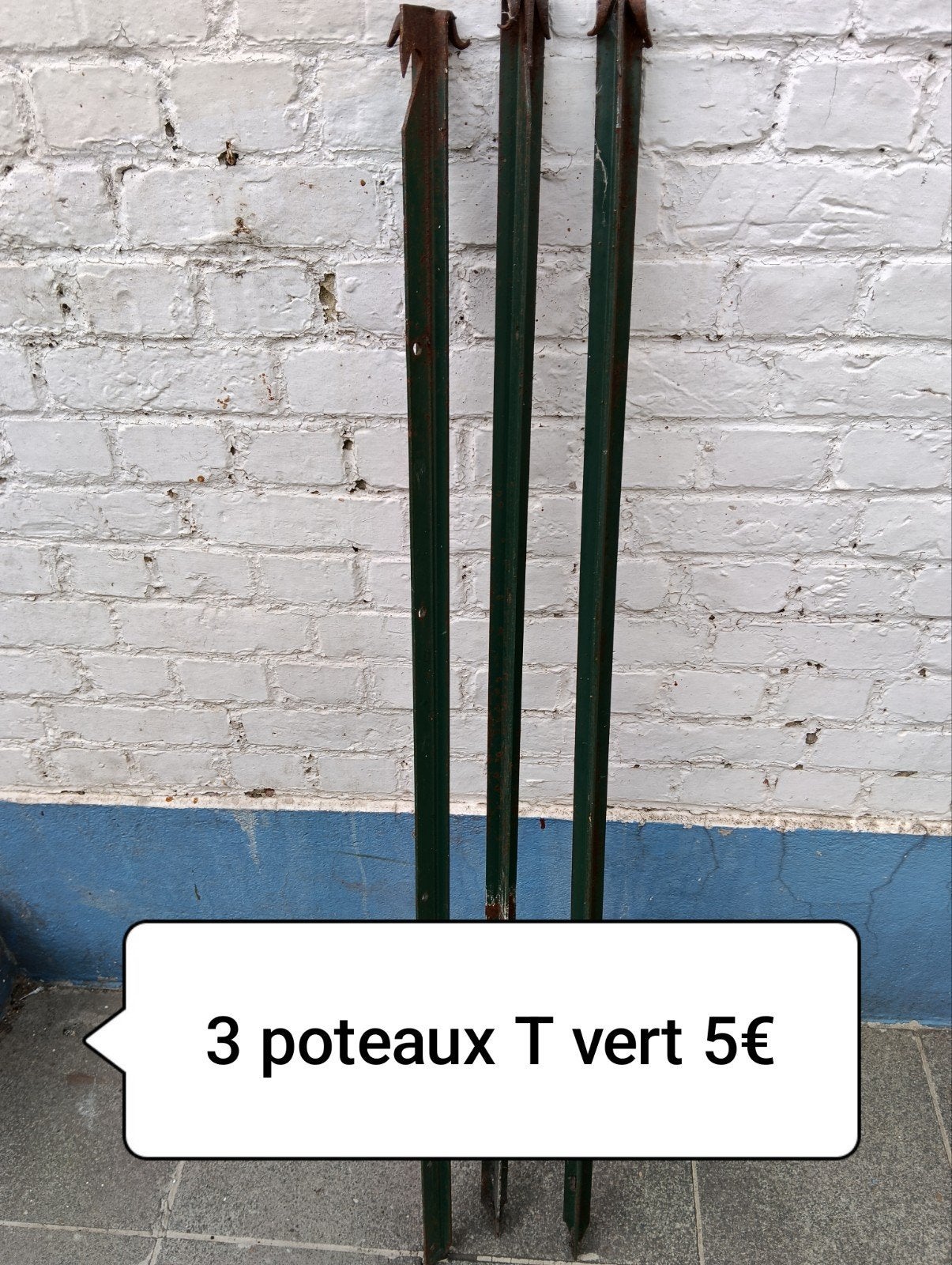 3 poteaux, Jardin & Terrasse, Enlèvement