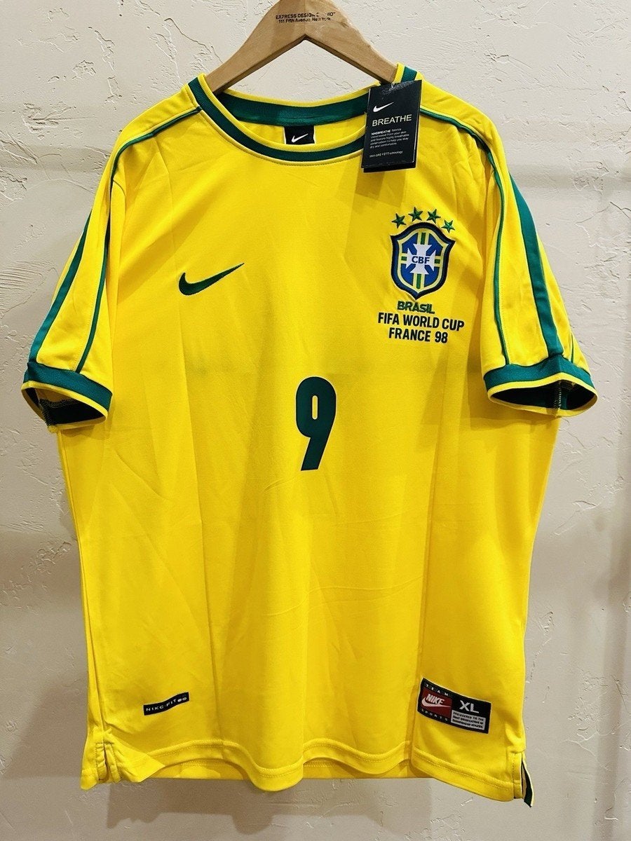 Brazilië Ronaldo Voetbalshirt WorldCup Finale 1998, Ophalen of Verzenden