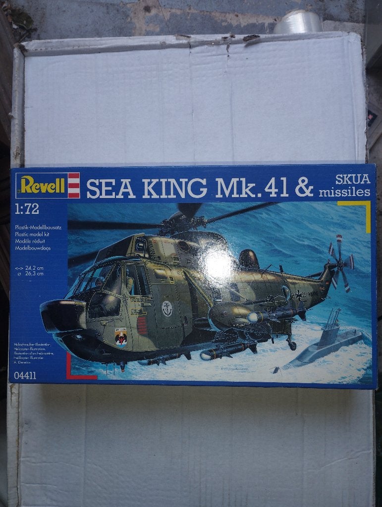 Sea King Mk.41 & SKUA missiles Revell 04411, Hobby & Loisirs créatifs, Modélisme | Avions & Hélicoptères, Enlèvement ou Envoi