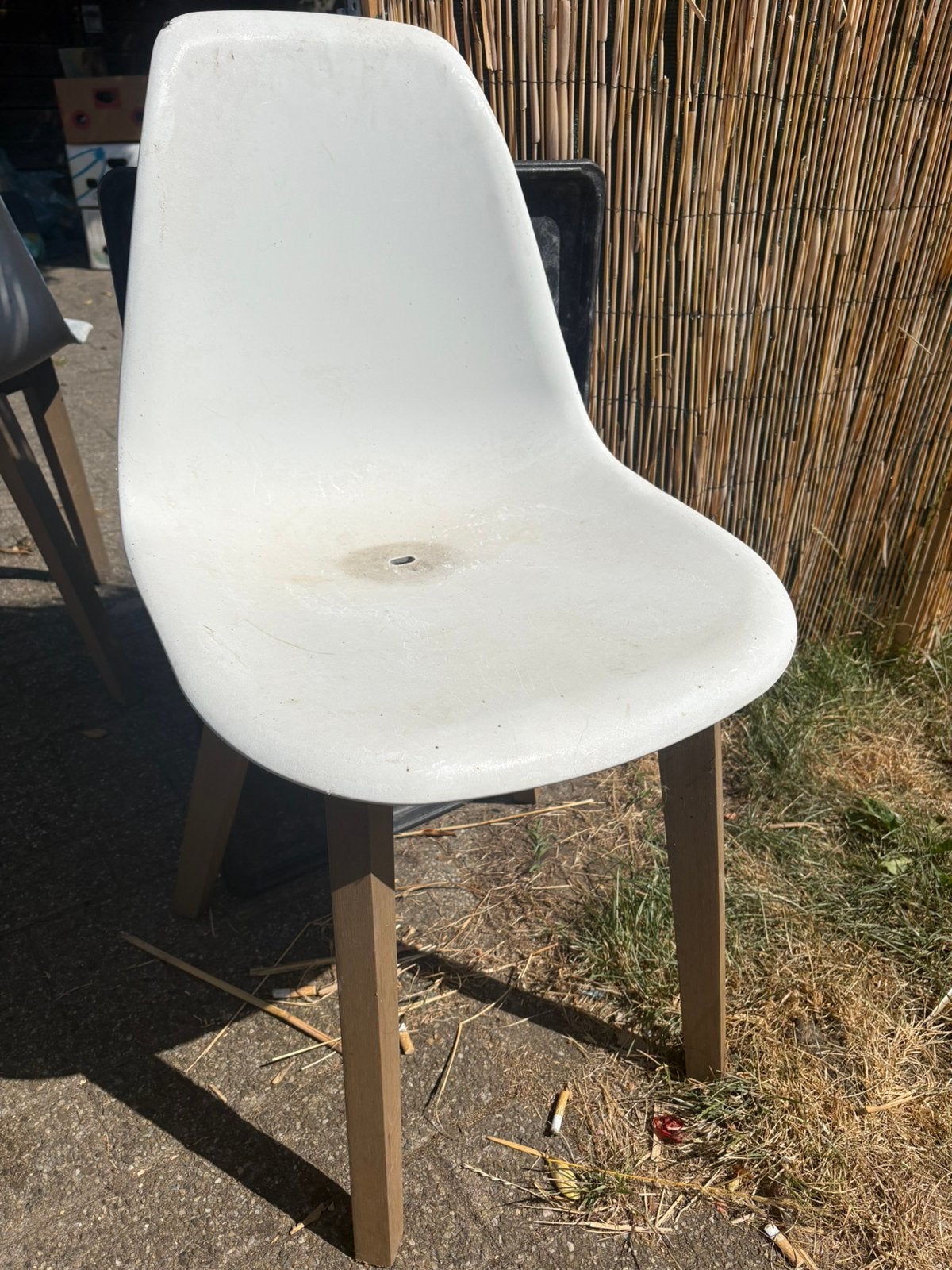 6 tuin stoelen, Ophalen, Zo goed als nieuw