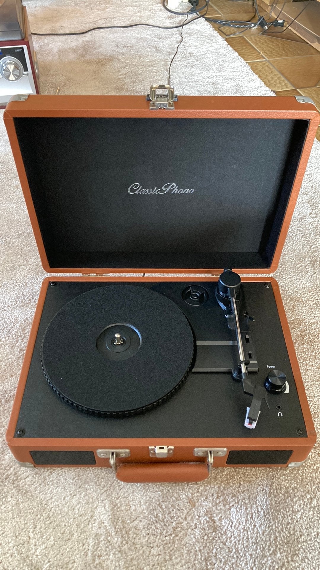 Tourne-disque Phono classique, TV, Hi-fi & Vidéo, Tourne-disques, Enlèvement, Neuf, Tourne-disque, Autres marques
