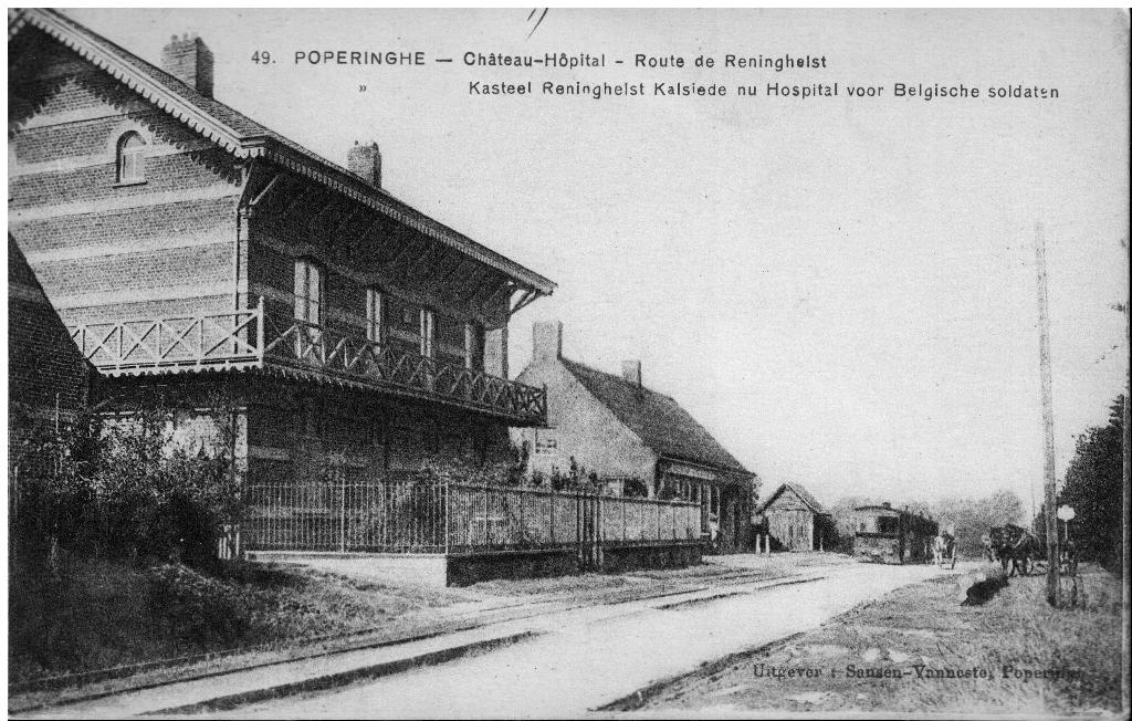MISDRUK postkaart Poperinghe, Verzamelen, Ophalen of Verzenden, Voor 1920, Ongelopen, West-Vlaanderen