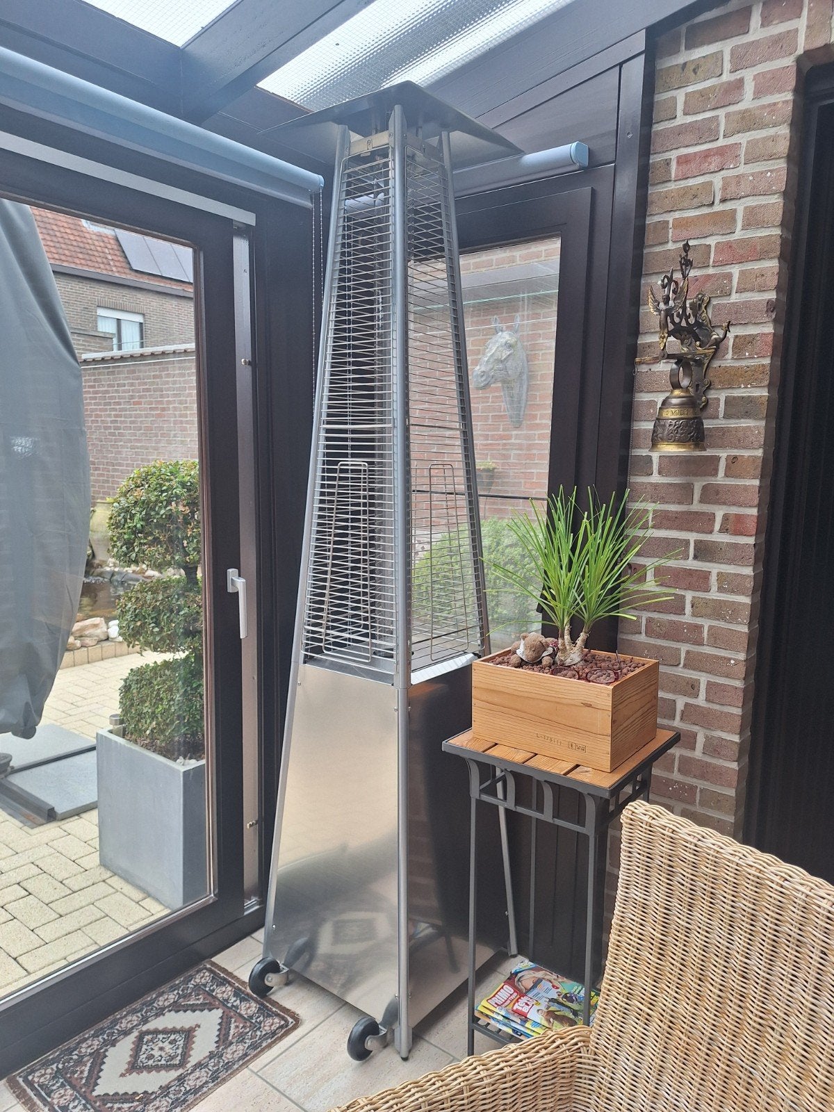 terrasverwarmer, Jardin & Terrasse, Stockage & Armoires de jardin, Enlèvement