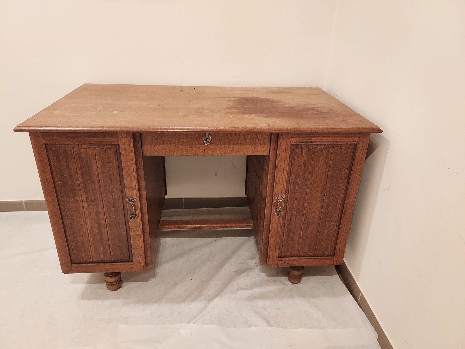 ureau art deco en chene, Maison & Meubles, Enlèvement