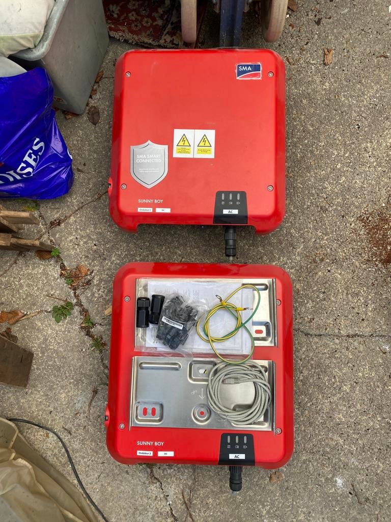Lot 2 Onduleurs SMA Sunny Boy 3.6 (SB3.6-1AV-40), Enlèvement, Utilisé, Autres types