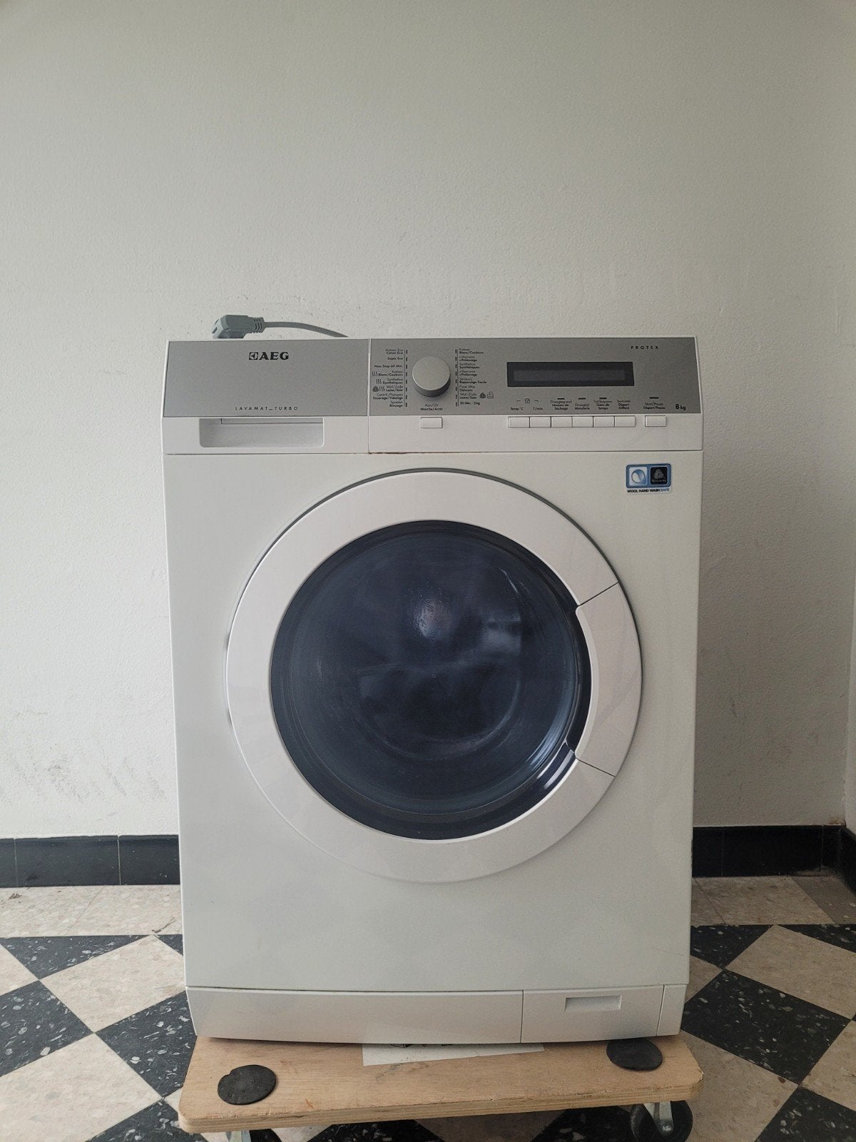 AEG Lavamat Turbo wasmachine & droogkast combo, Ophalen