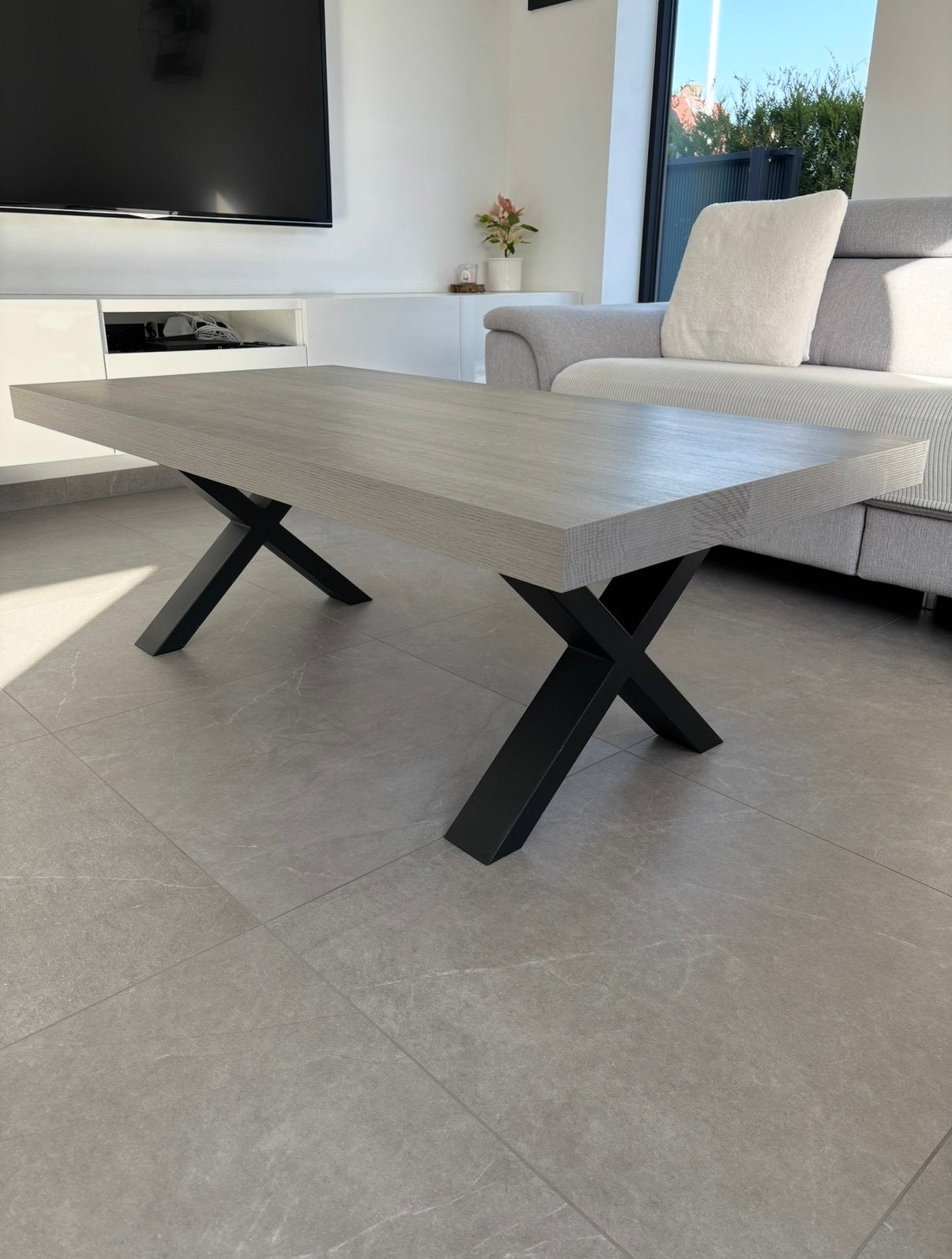 Table basse WEBA, Maison & Meubles, 50 à 100 cm, Comme neuf, 100 à 150 cm, Enlèvement