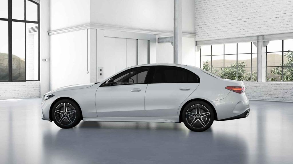Mercedes-Benz C-Klasse 180 Berline AMG Line Night Pack | Pan, Auto's, Automaat, 4 deurs, Zwart, 4 cilinders