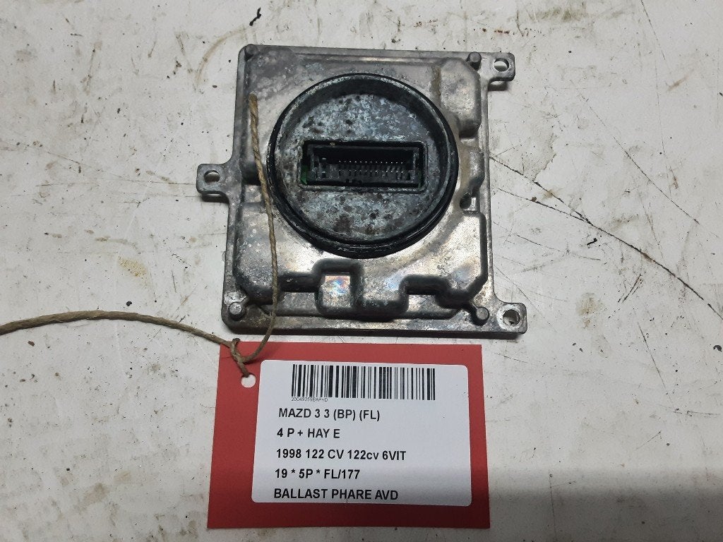 BALLAST DE PHARE XENON DROIT Mazda 3 Sport (BP) (B0J867890), Hitdorfer Straße 73
51371  Leverkusen, DE, Mazda, Utilisé, Info@mazda.de