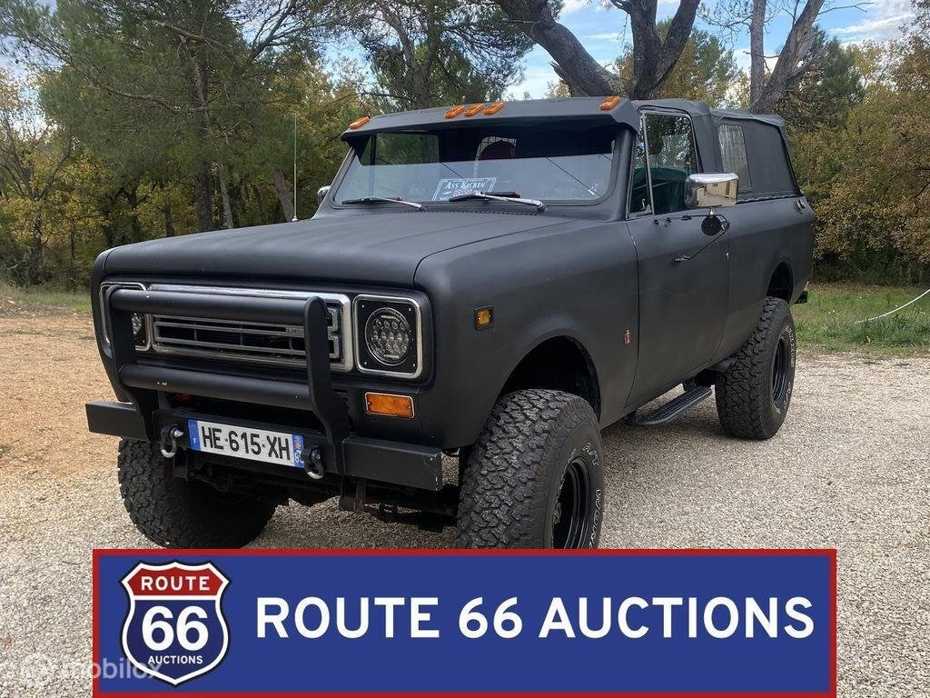International Harvester Scout II | 1979 | Route 66 Auctions, Autos, Autres marques, Achat, Entreprise, Boîte manuelle
