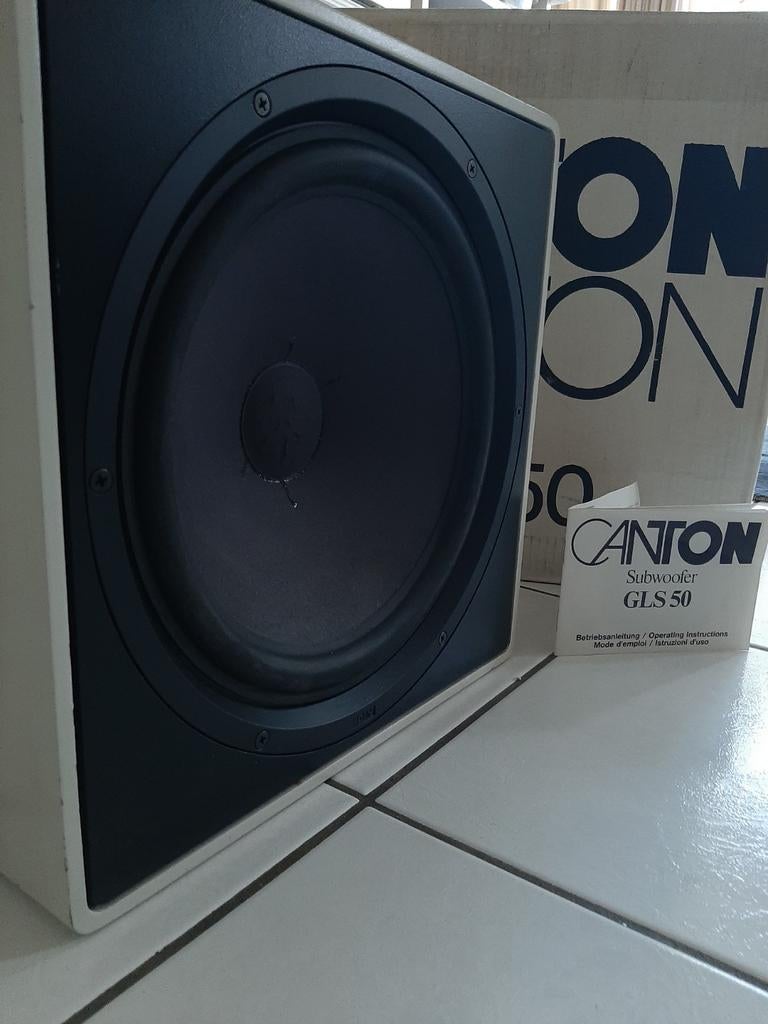 Canton subwoofer, Audio, Tv en Foto, Ophalen, Subwoofer