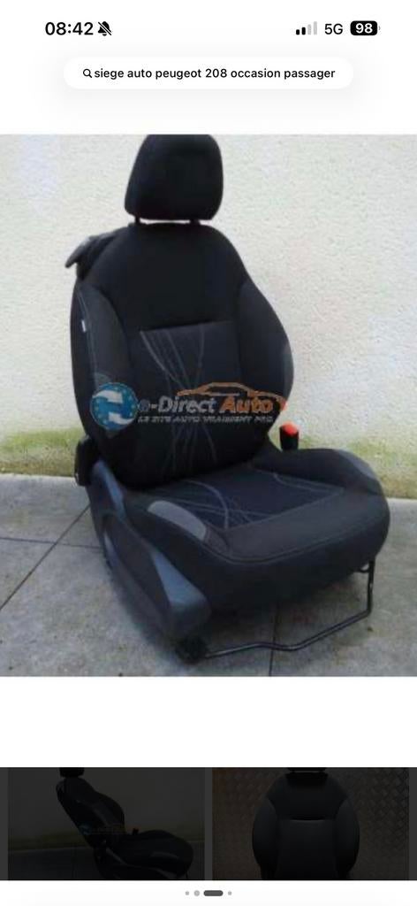Recherche Siege auto droit Peugeot 208, Autos, Particulier, Achat