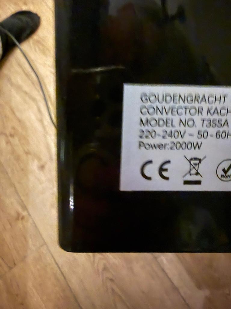 Convector kachel, Doe-het-zelf en Bouw, Verwarming en Radiatoren, Ophalen, Zo goed als nieuw, Kachel